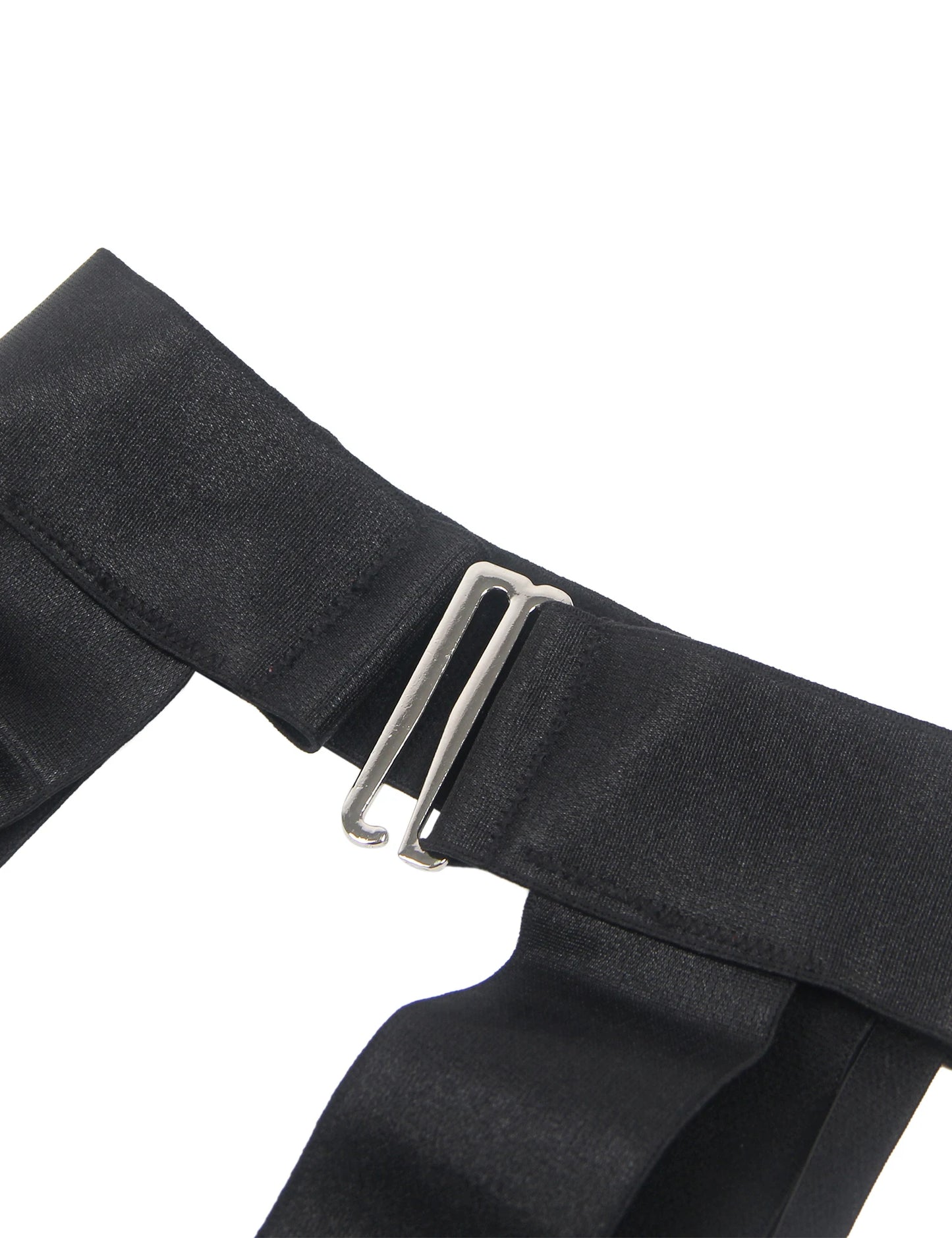 Women's Black Ribbon Bodysuit