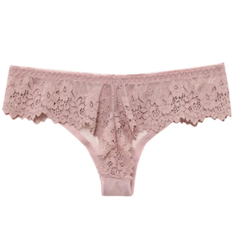 Low-Rise Lace Thong Panties @ NaughtyPeach23.com