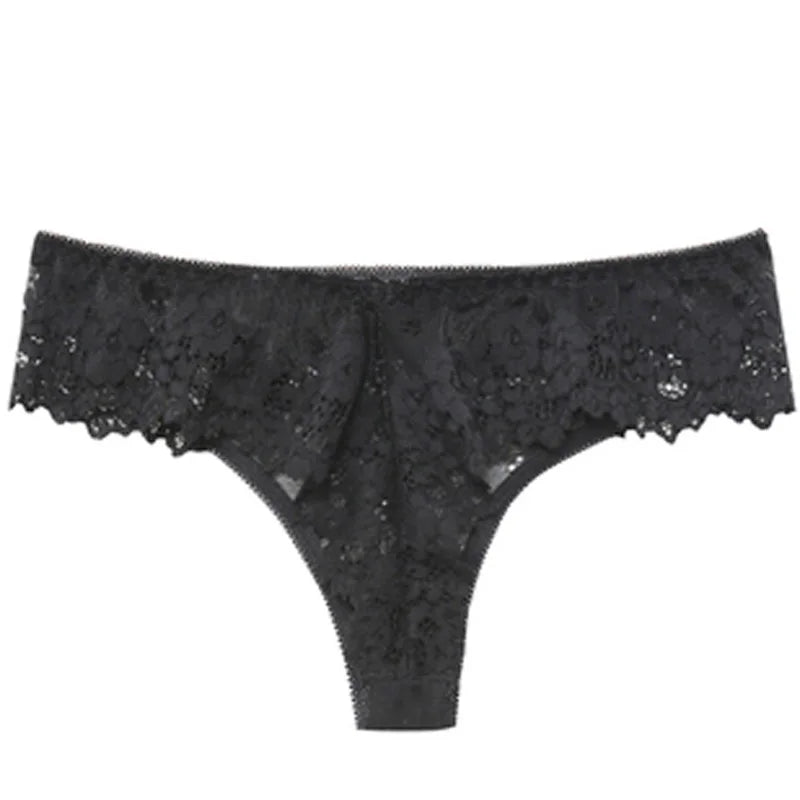 Low-Rise Lace Thong Panties @ NaughtyPeach23.com