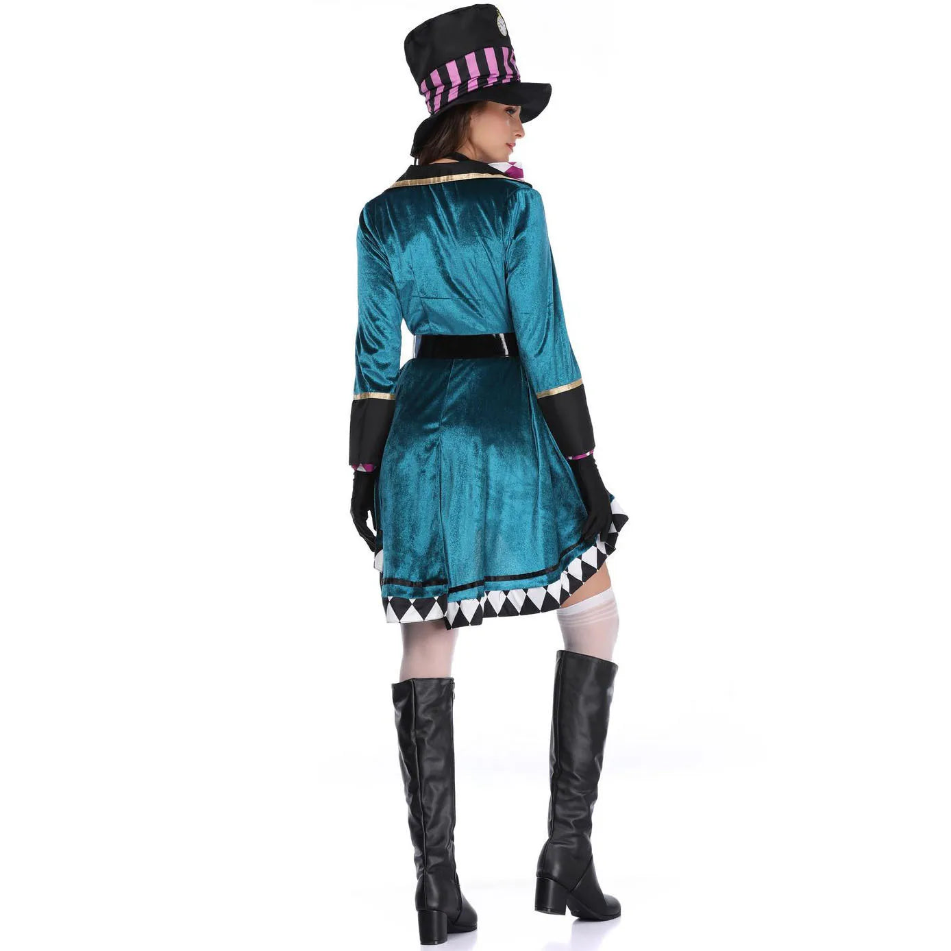 Alice In Wonderland Mad Hatter Cosplay Costume