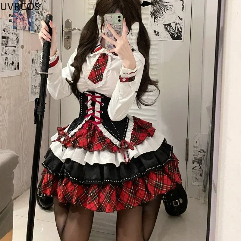 School Girl Cosplay Costume