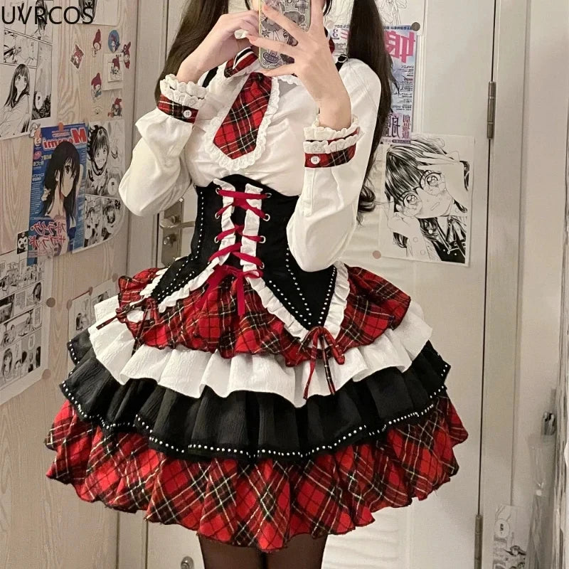 School Girl Cosplay Costume