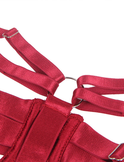 Women's One-Piece Strappy Bodysuit