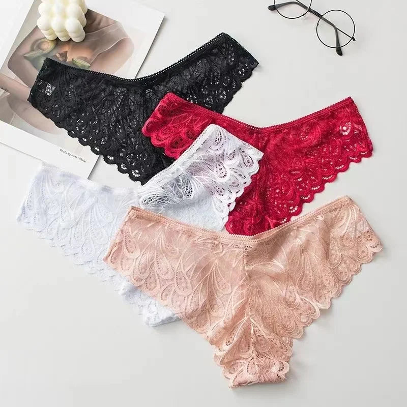 Women's Lace Thong Panties