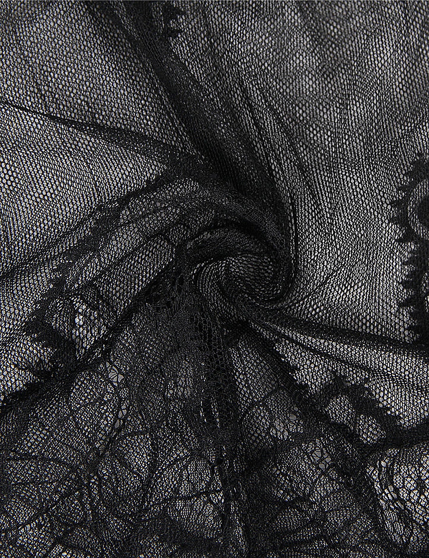 Plus Size Women's Sheer Floral Baby-Doll Design