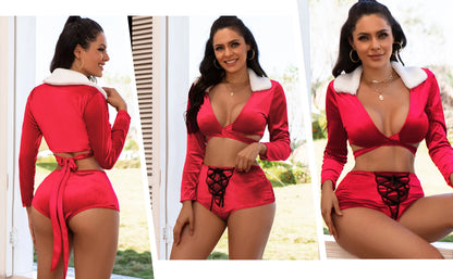 Plus-Size Women's Christmas Costume