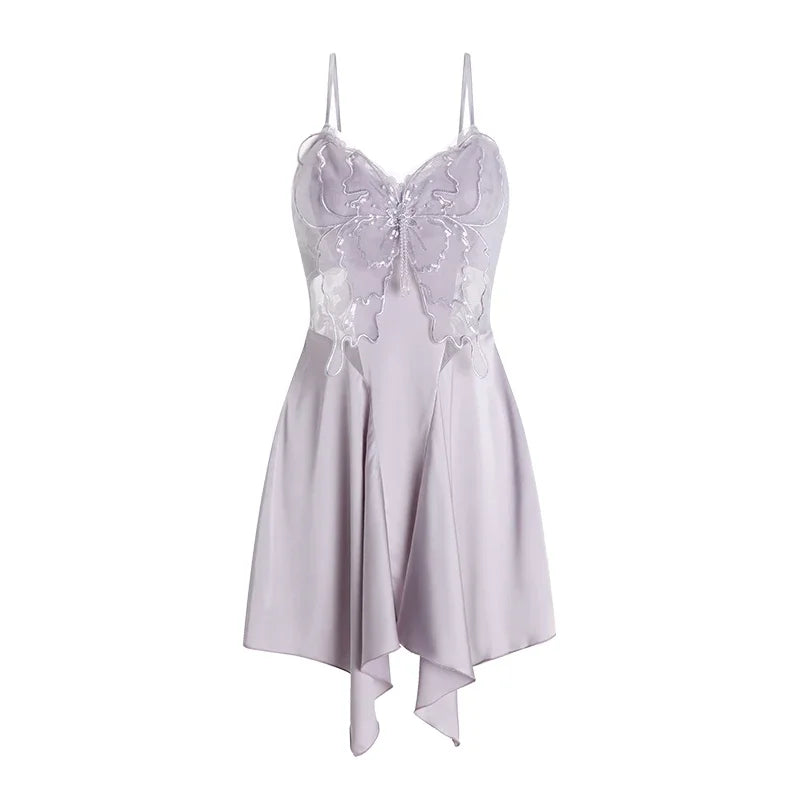 Romantic Mesh Butterfly Sleepwear / Robe