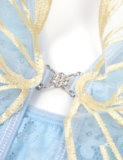 Women's One-Piece Butterfly Bodysuit