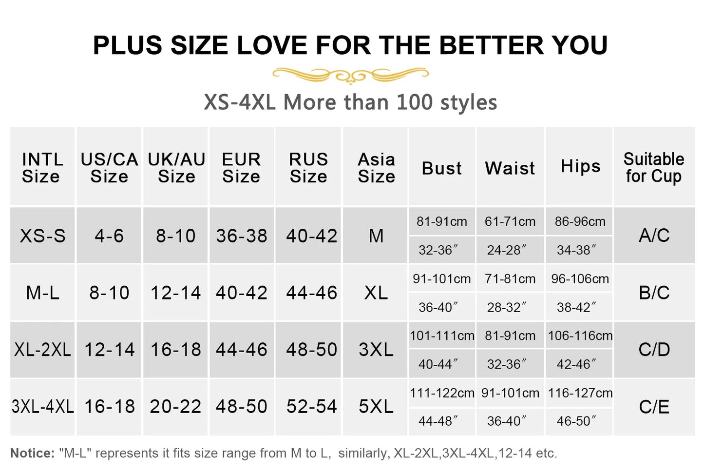 Plus Size Black Corset for Women