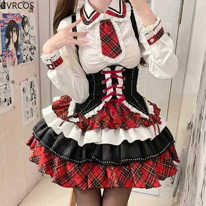 School Girl Cosplay Costume